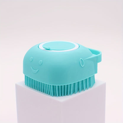 Refillable Silicone Pet Bath Brush