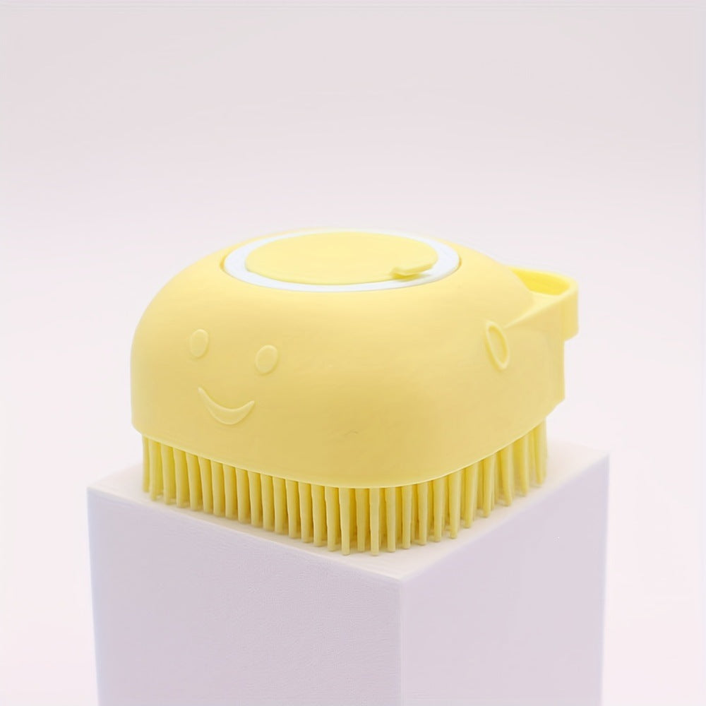 Refillable Silicone Pet Bath Brush