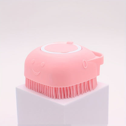 Refillable Silicone Pet Bath Brush