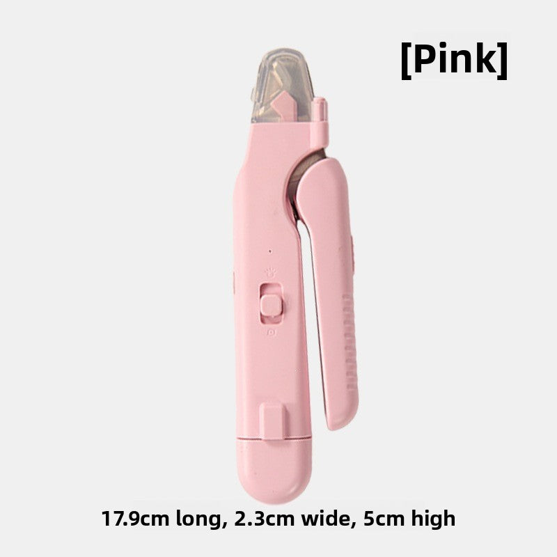 LED Pet Nail Clipper and Trimmer